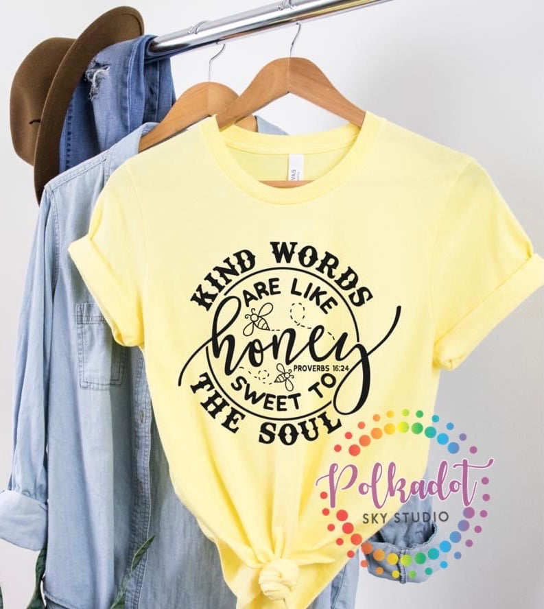 Kind Words Proverbs tshirt