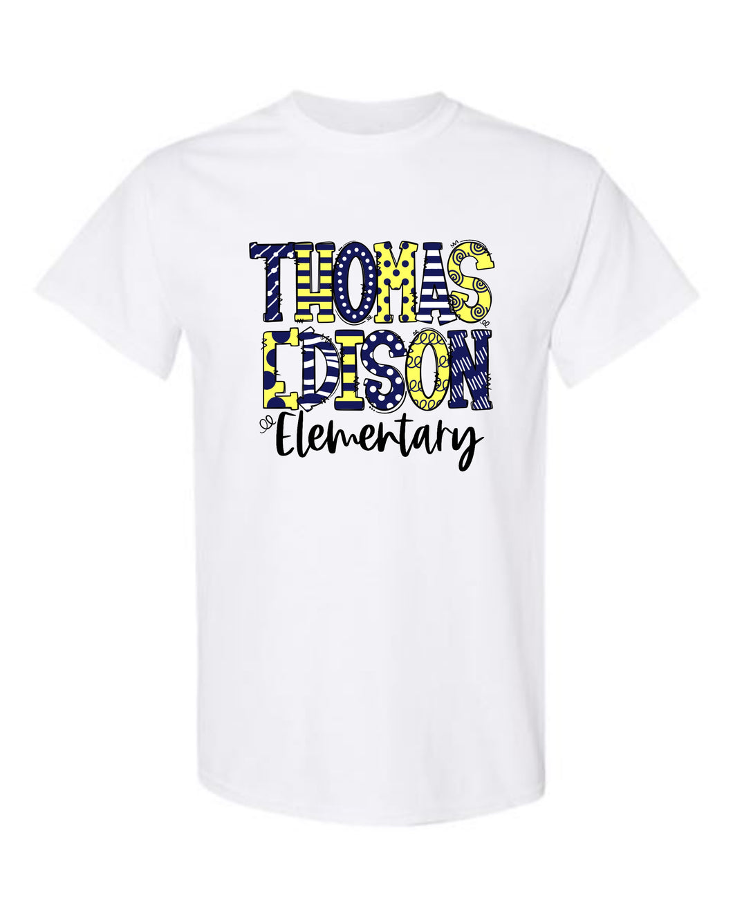Thomas Edison Doodle Design Tshirt