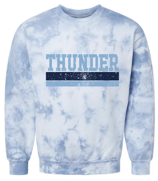 **LIMITED EDITION* Thunder Tie Dye Blue Sweatshirt