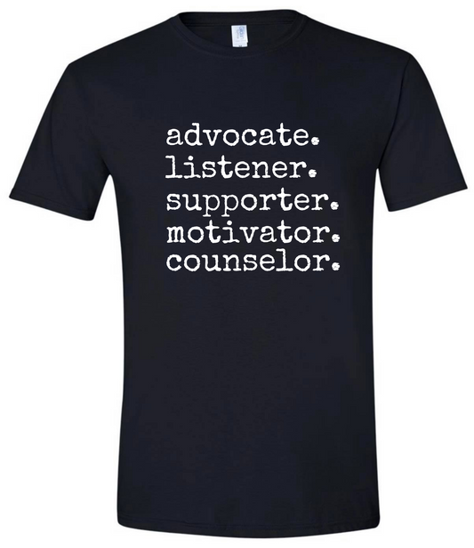 Counselor Description Tshirt