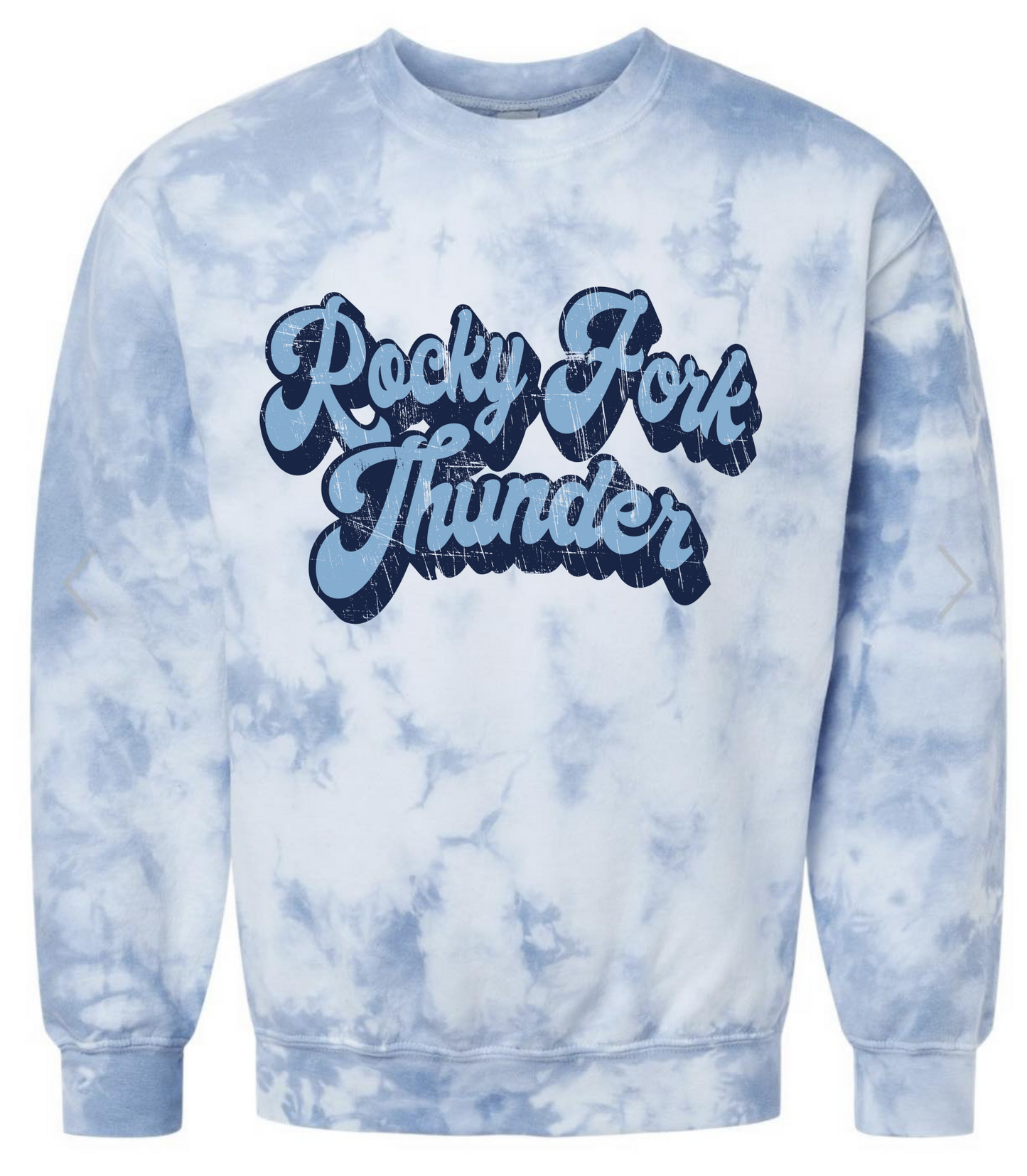 **LIMITED EDITION* Rocky Fork Thunder Blue Tie Dye Sweatshirt
