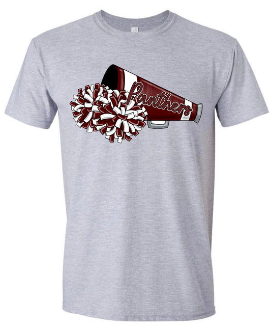 Panthers Megaphone Tshirt