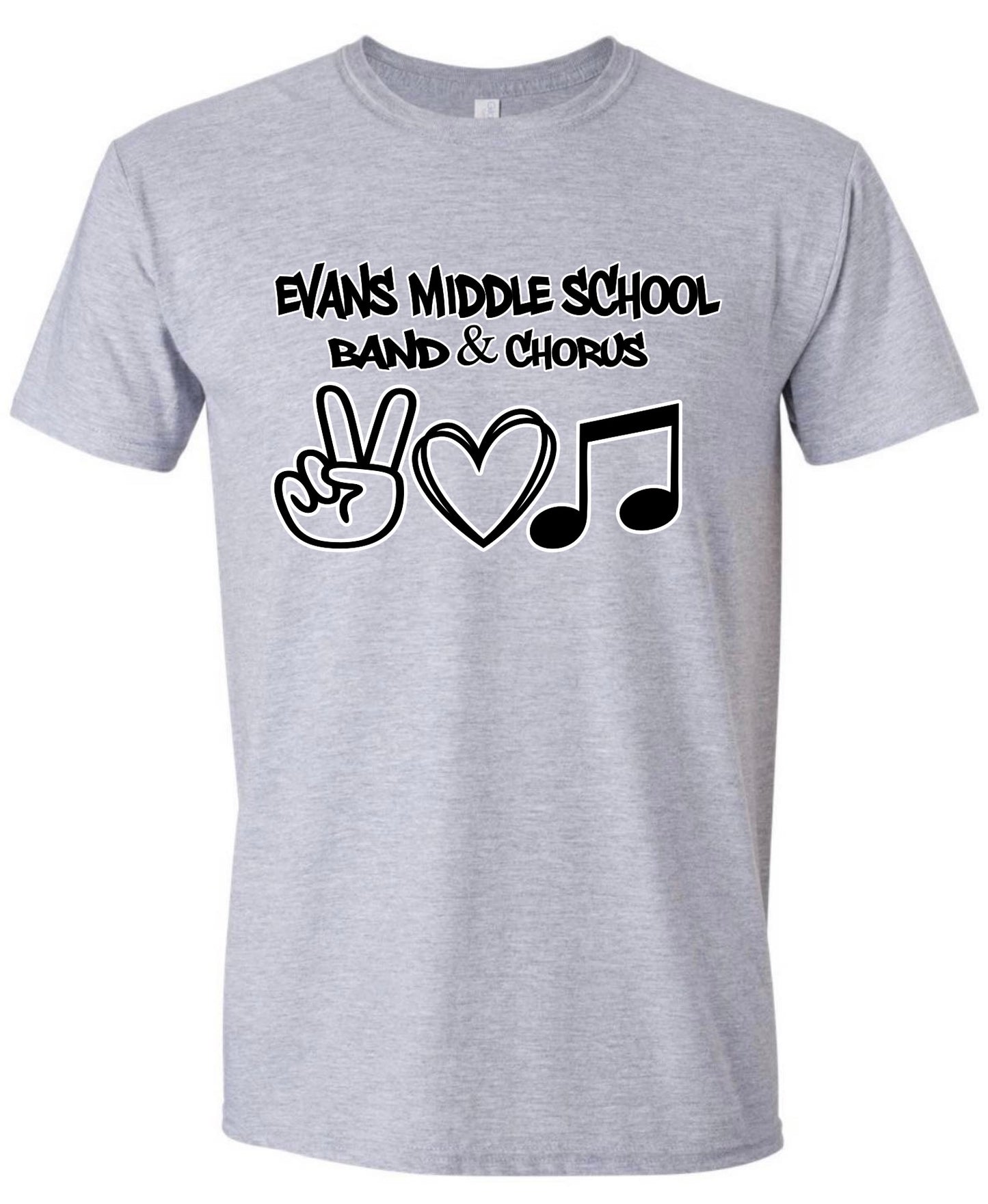 Evans Band & Chorus Tshirt