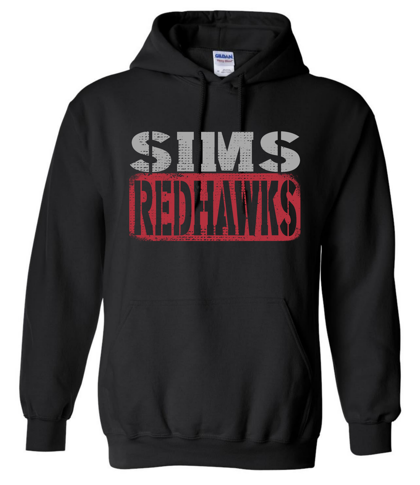 SIMS Redhawks Stencil Hoodie
