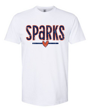 Load image into Gallery viewer, Sparks Heart Tshirt
