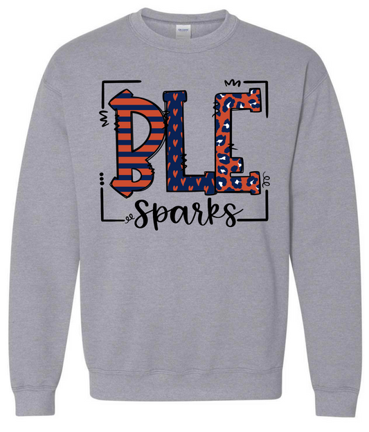 BLE Sparks Doodle Design Sweatshirt