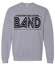 Load image into Gallery viewer, Christiana Middle School Band Distressed Sweatshirt
