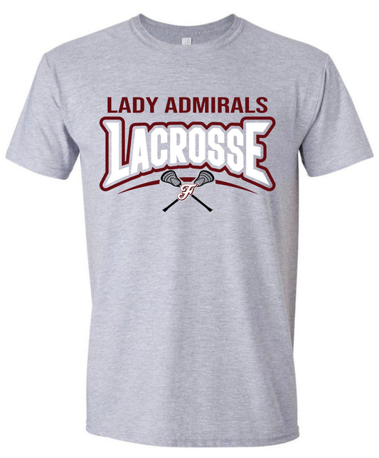 Lady Admirals Lacrosse Tshirt