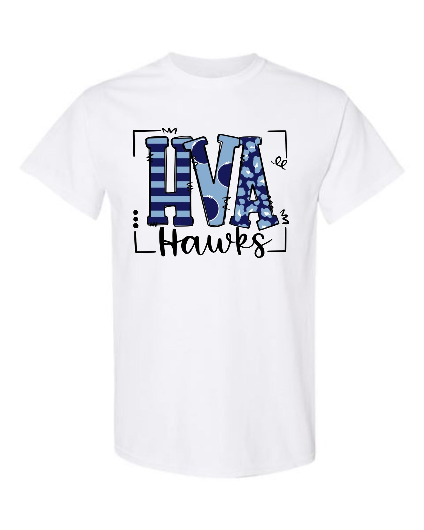 HVA Hawks Doodle Tshirt