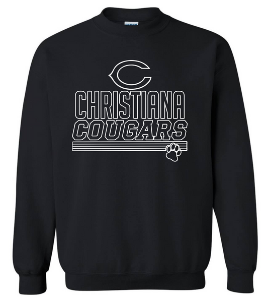 Christiana Cougars Paw Sweatshirt