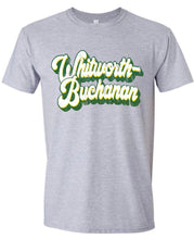 Load image into Gallery viewer, Whitworth-Buchanan Distressed Retro Tshirt
