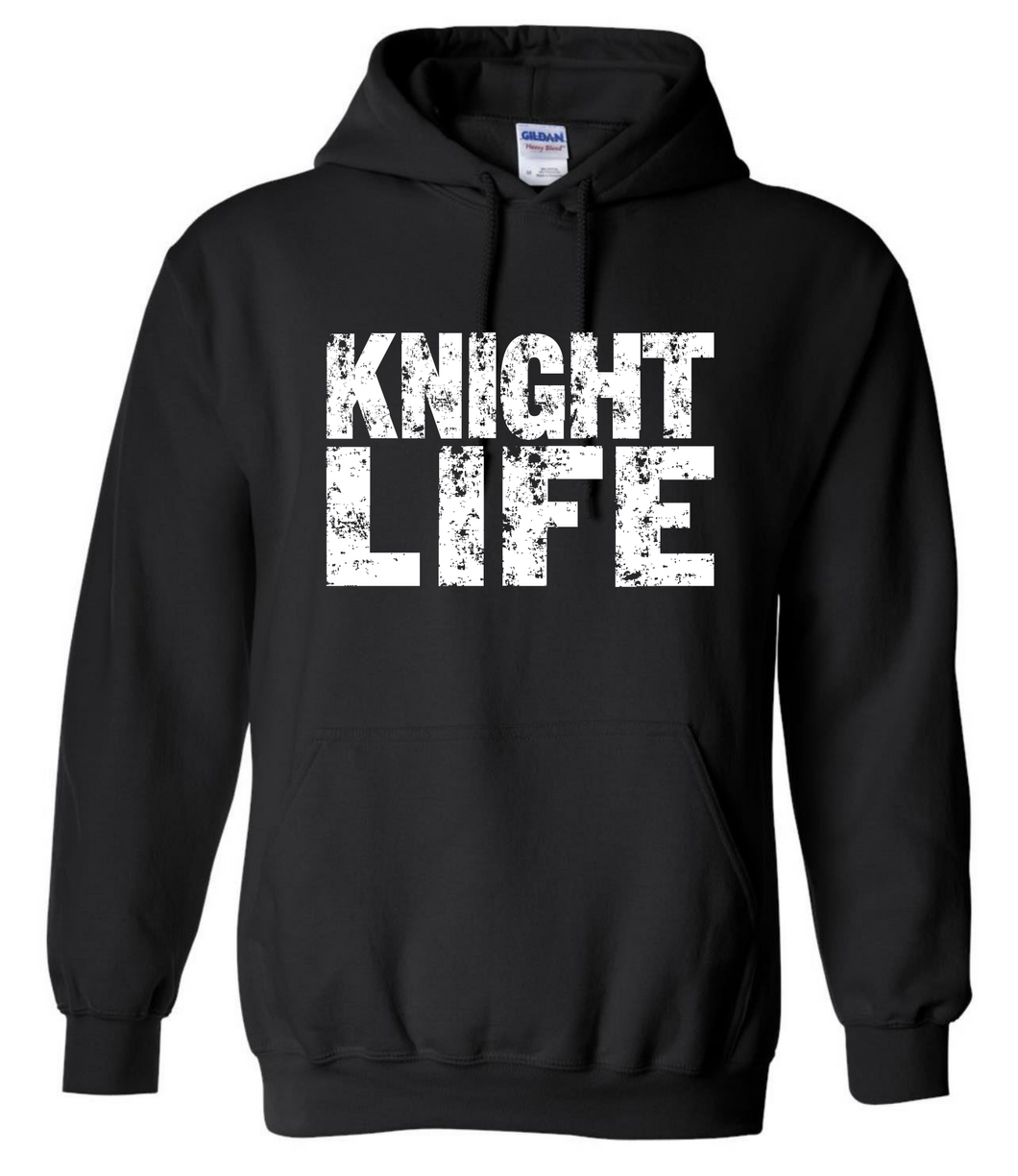Distressed Knight Life Hoodie