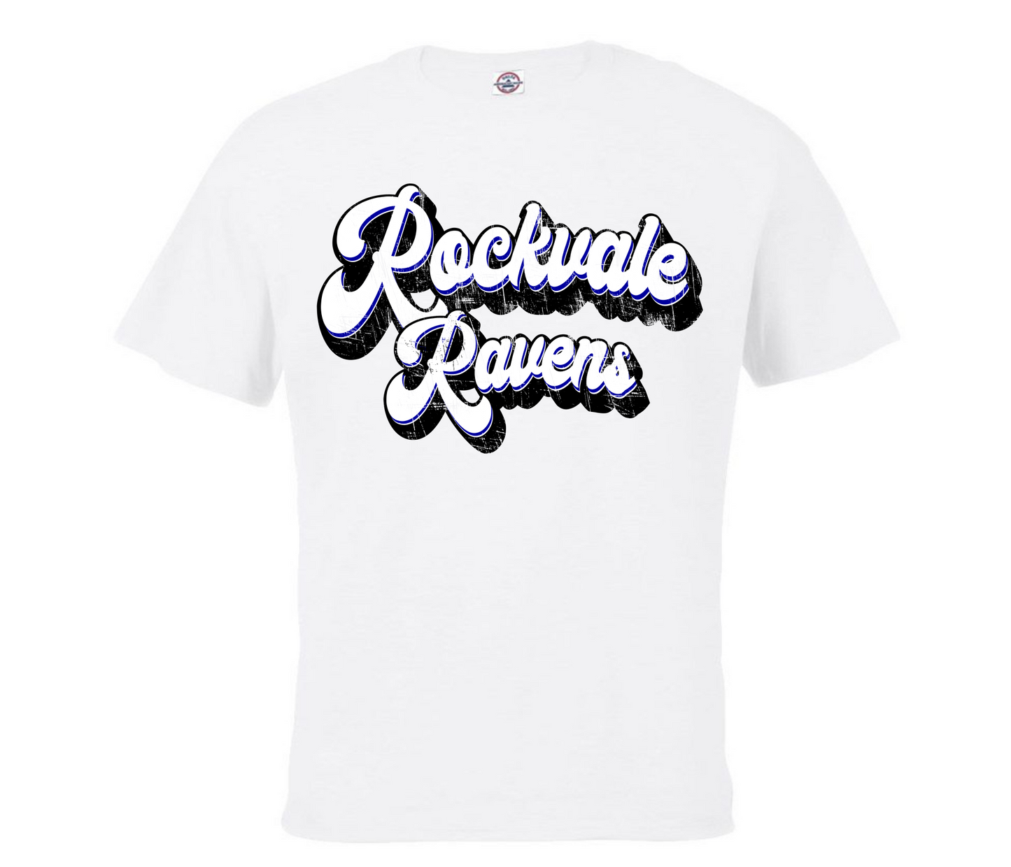 Distressed Rockvale Ravens Tshirt