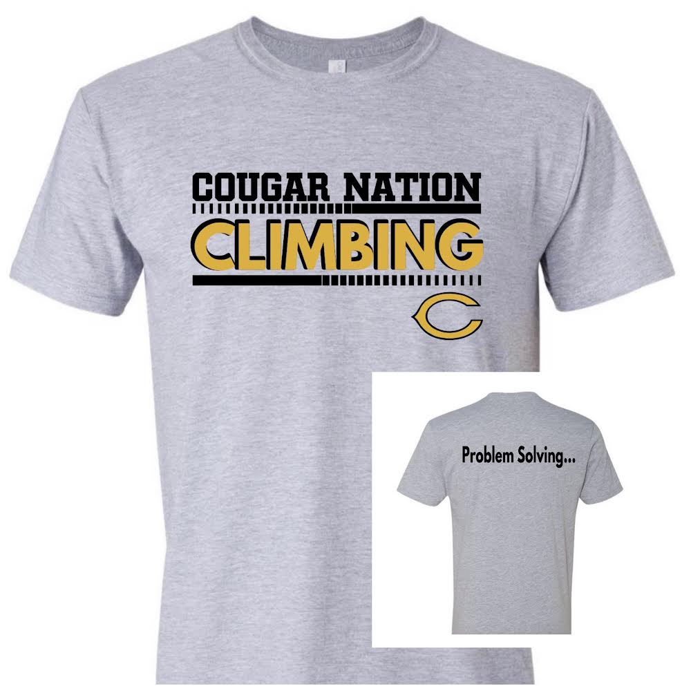 Cougar Nation Climbing Tshirt