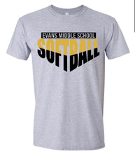 Load image into Gallery viewer, Evans Middle Softball Diamond Tshirt
