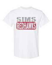 Load image into Gallery viewer, SIMS Redhawks Stencil Tshirt
