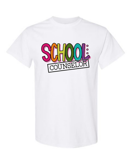 School Counselor Tshirt