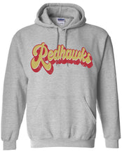Load image into Gallery viewer, Distressed Retro Redhawks Hoodie
