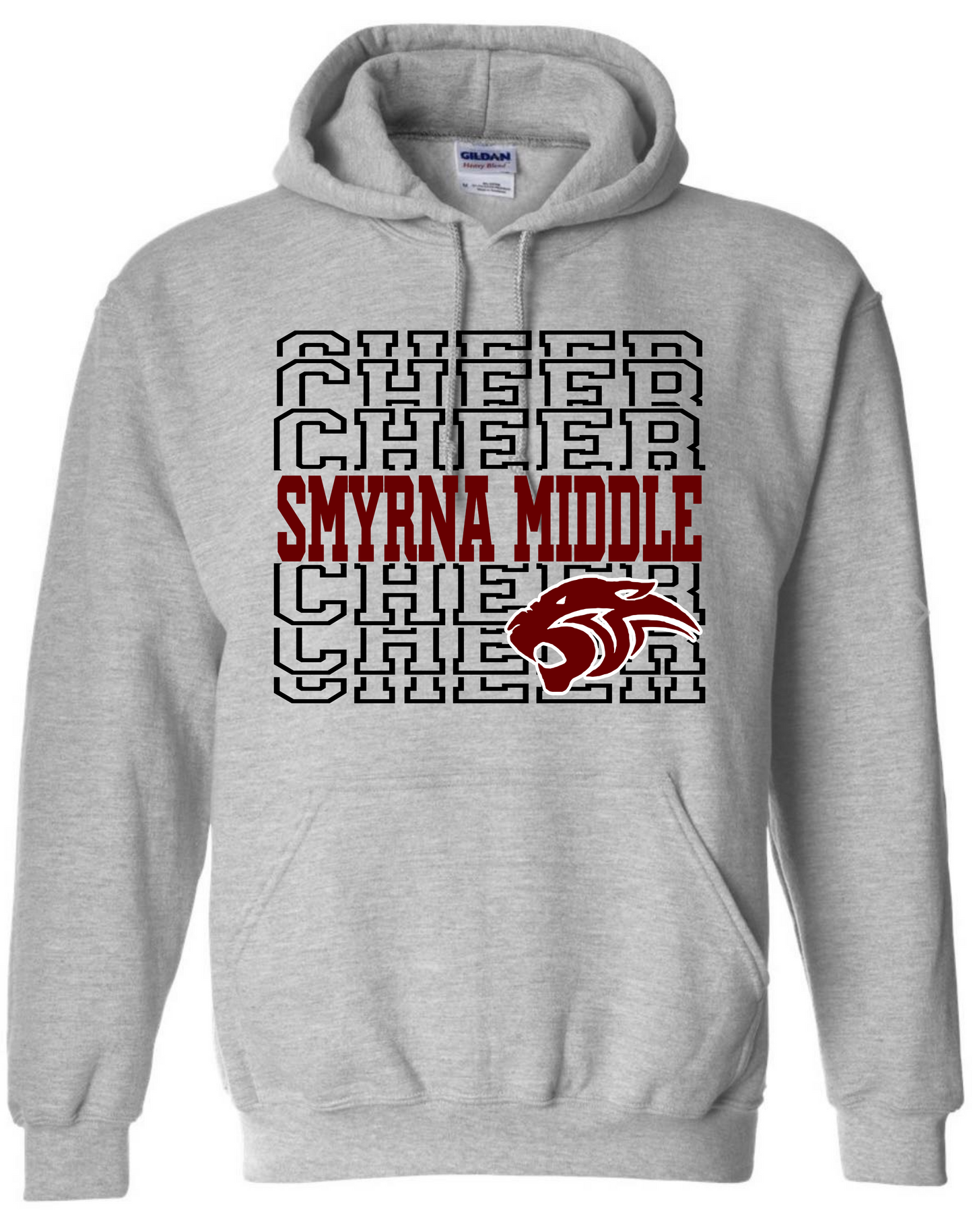 Smyrna Middle Cheer Logo Hoodie