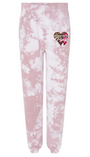 Load image into Gallery viewer, **Limited Edition** Leopard Heart Tie Dye Sweatpants
