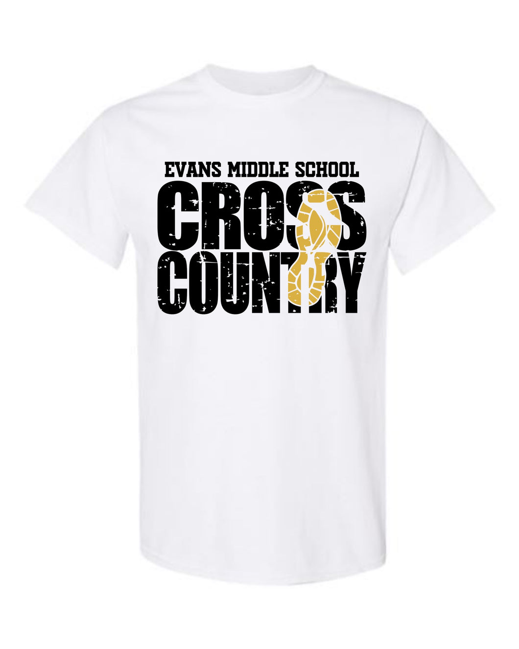 Evans Middle School Cross Country Tshirt