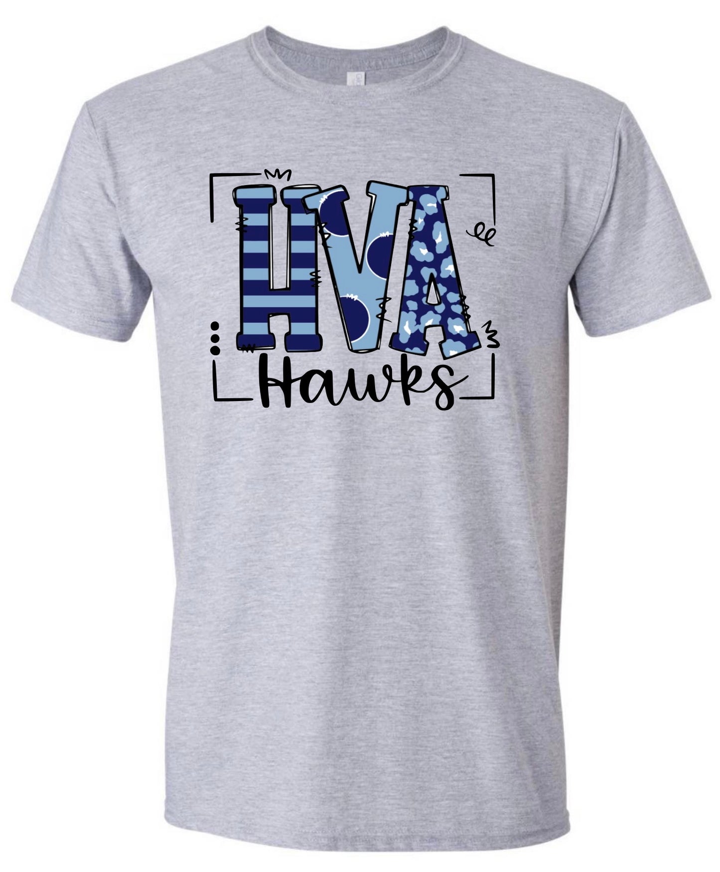 HVA Hawks Doodle Tshirt