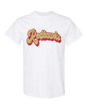 Load image into Gallery viewer, Distressed Retro Redhawks Tshirt
