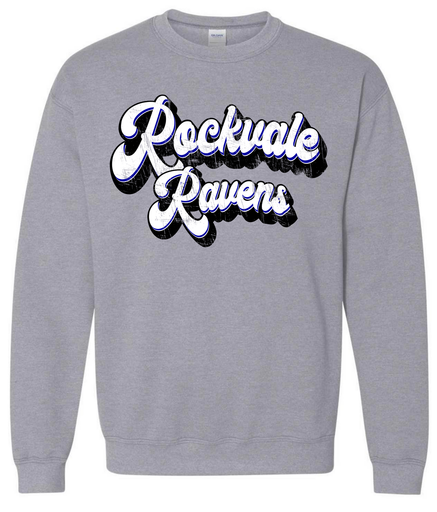 Distressed Rockvale Ravens Sweatshirt