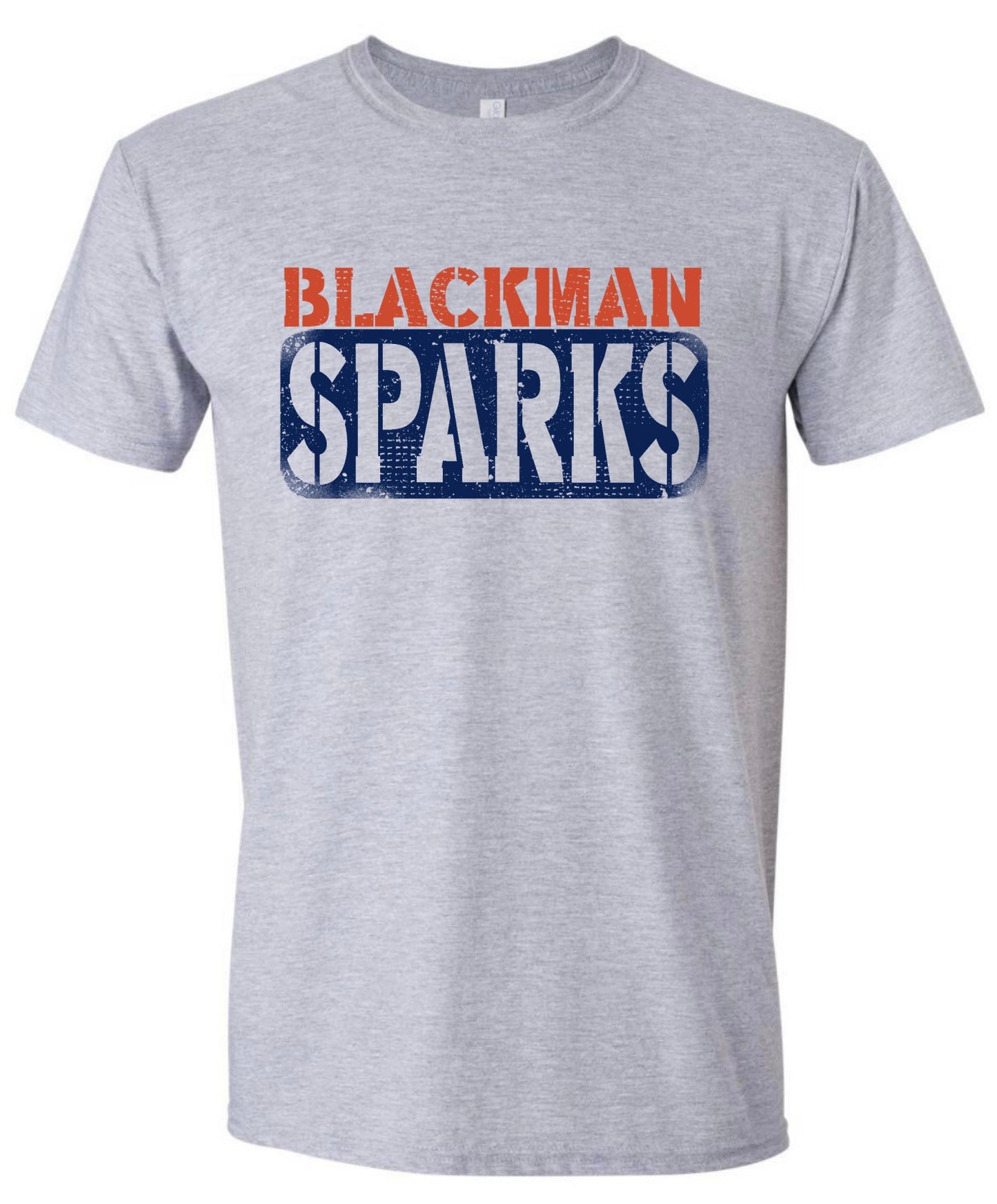 Blackman Sparks Stencil Tshirt