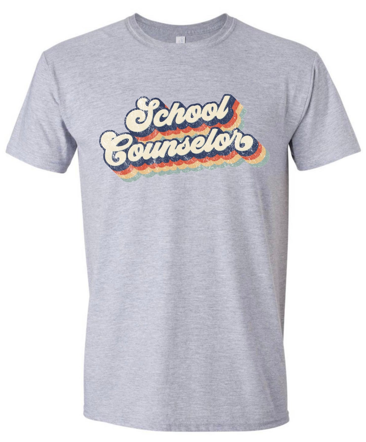 Retro School Counselor Tshirt
