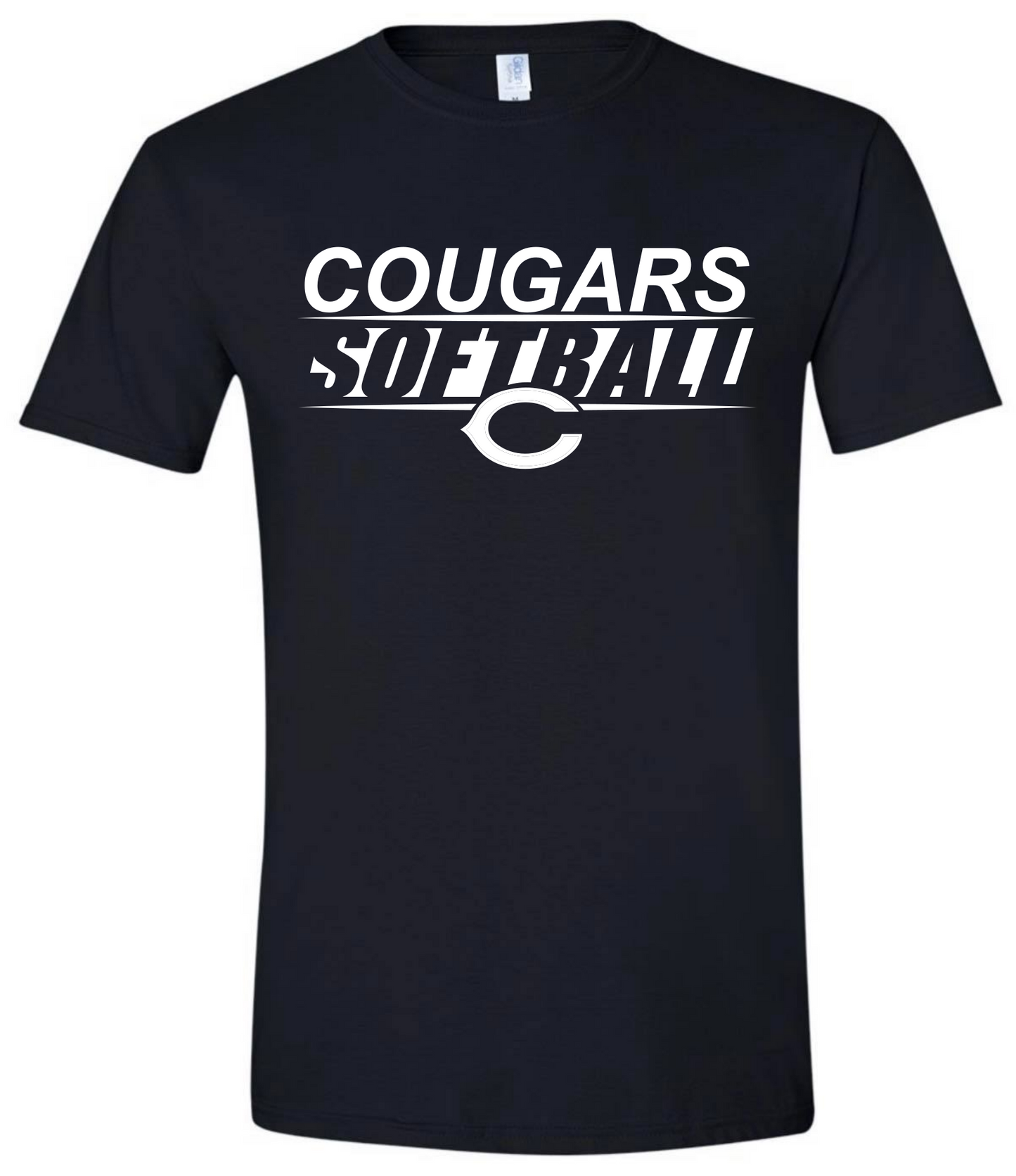 Cougars Hidden Softball Tshirt