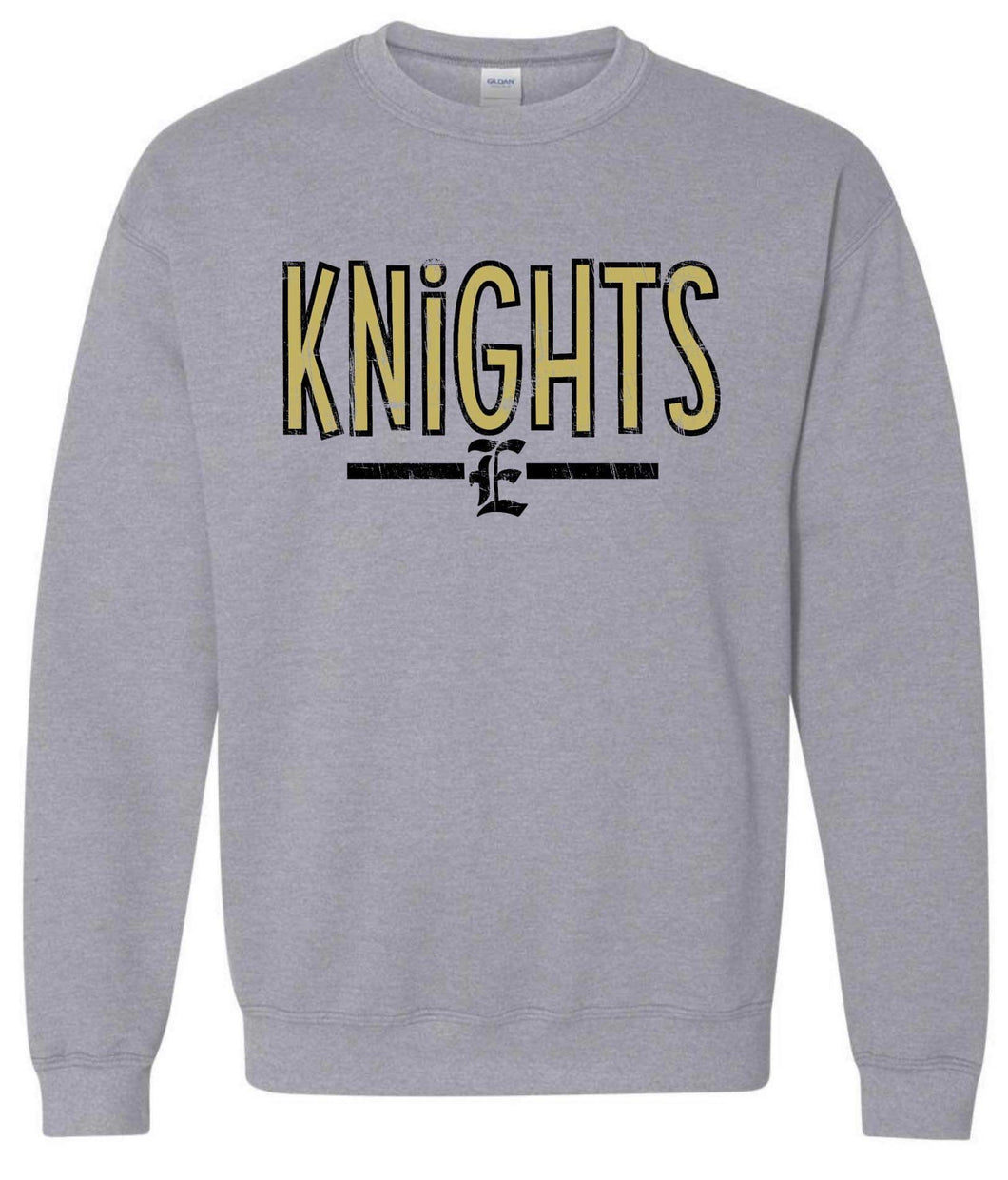 Distressed Knights Sweatshirt