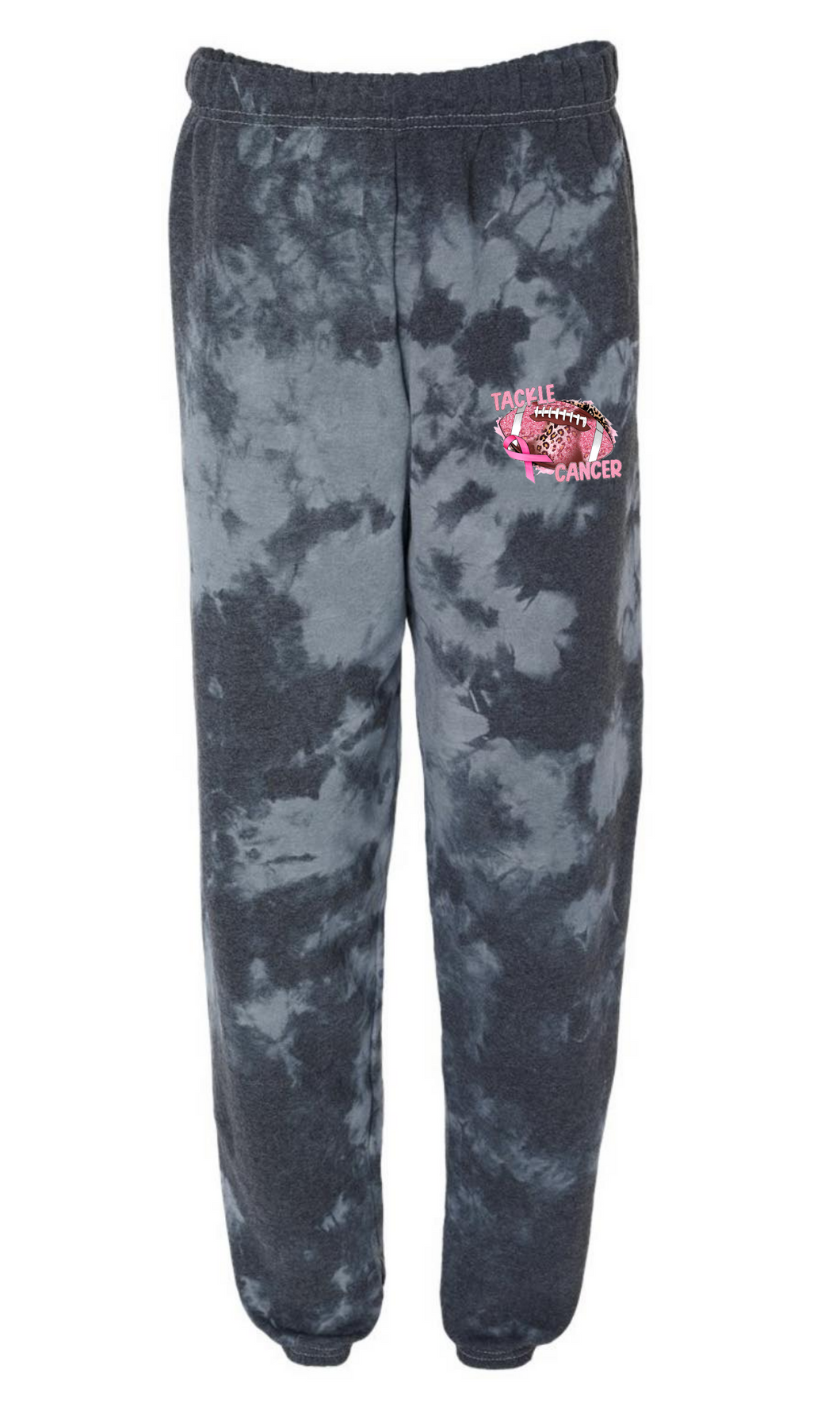**Limited Edition** Tackle Cancer Tie Dye Sweatpants