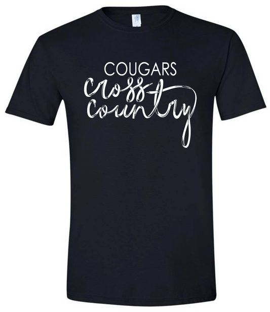 Cougars Shoe String Cross Country Tshirt