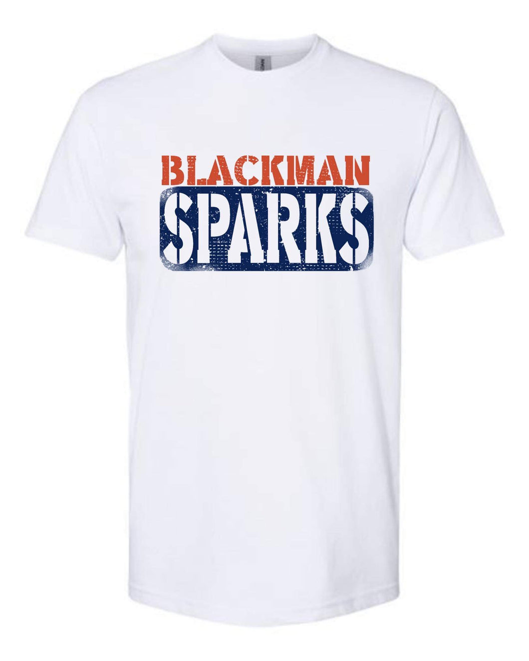Blackman Sparks Stencil Tshirt
