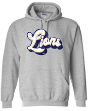 Load image into Gallery viewer, Retro Distressed Lions Hoodie
