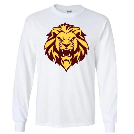 Lion Face Long Sleeve Tshirt