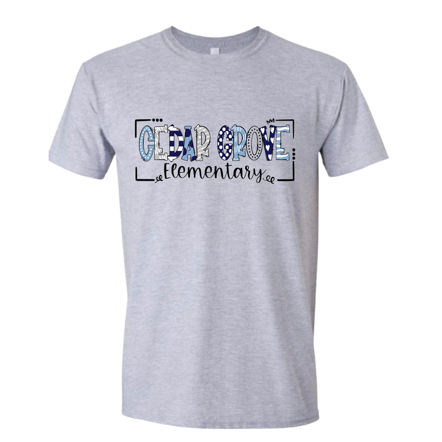 Cedar Grove Elementary Doodle Tshirt