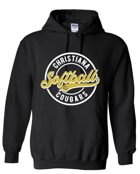 Christiana Circle Softball Hoodie