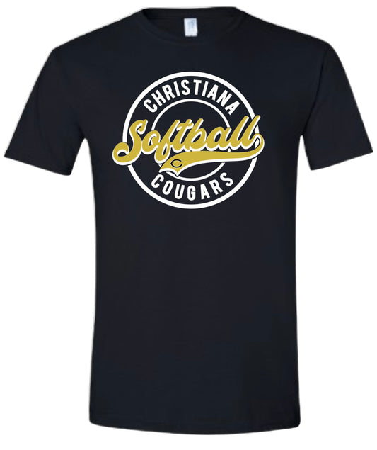Christiana Circle Softball Tshirt