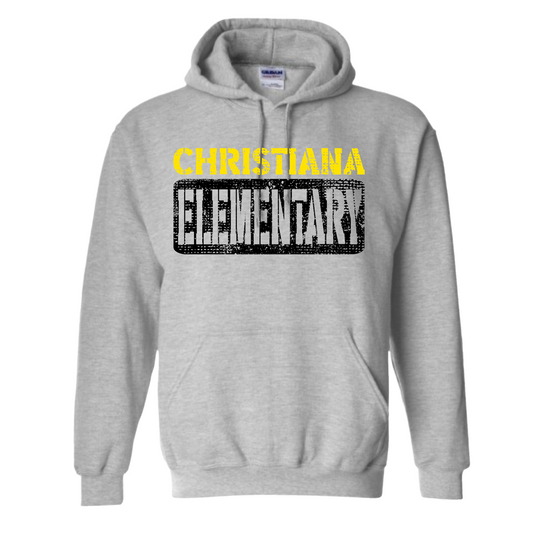 Christiana Elementary Stencil Hoodie