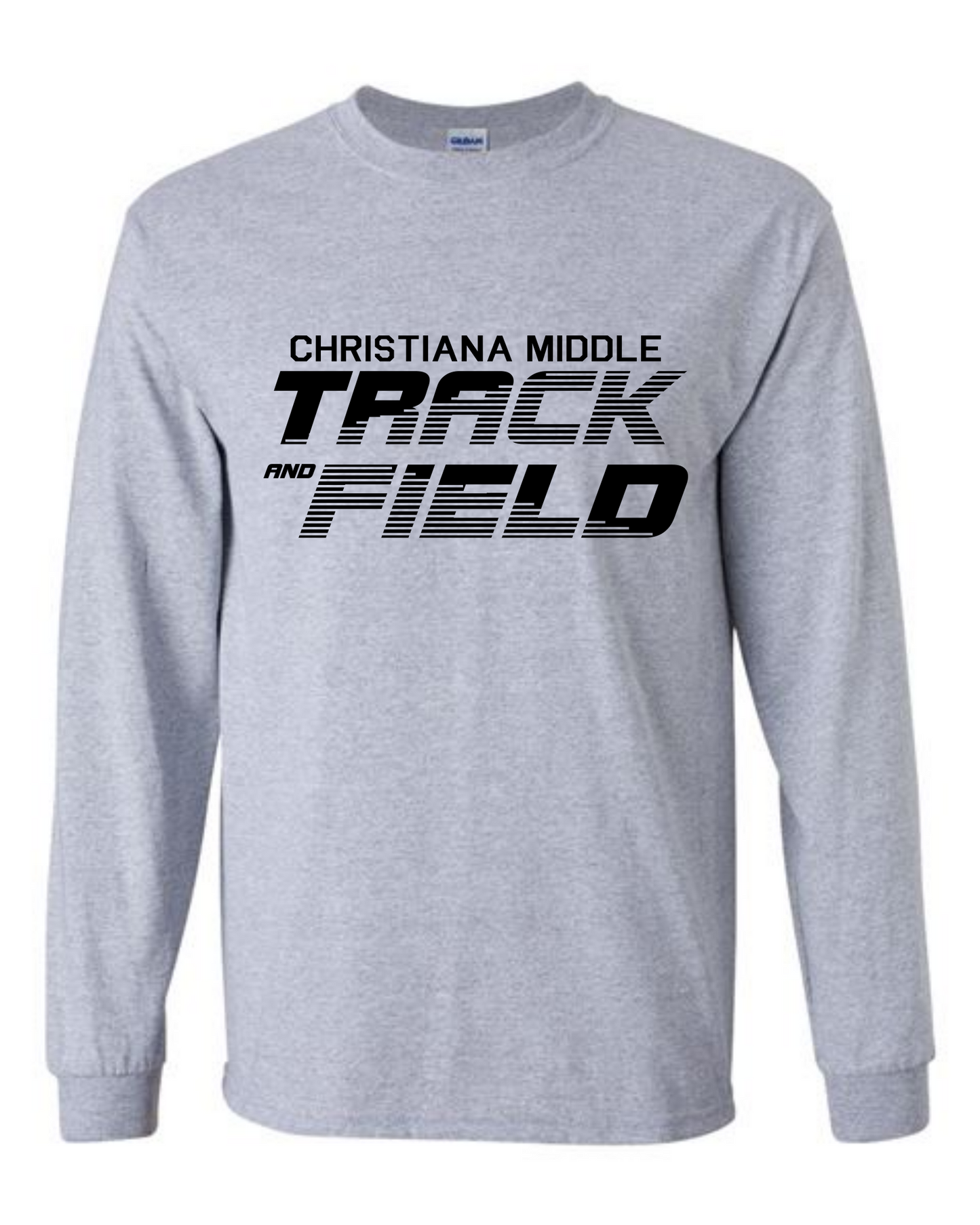 Christiana Striped Track & Field Longsleeve tshirt