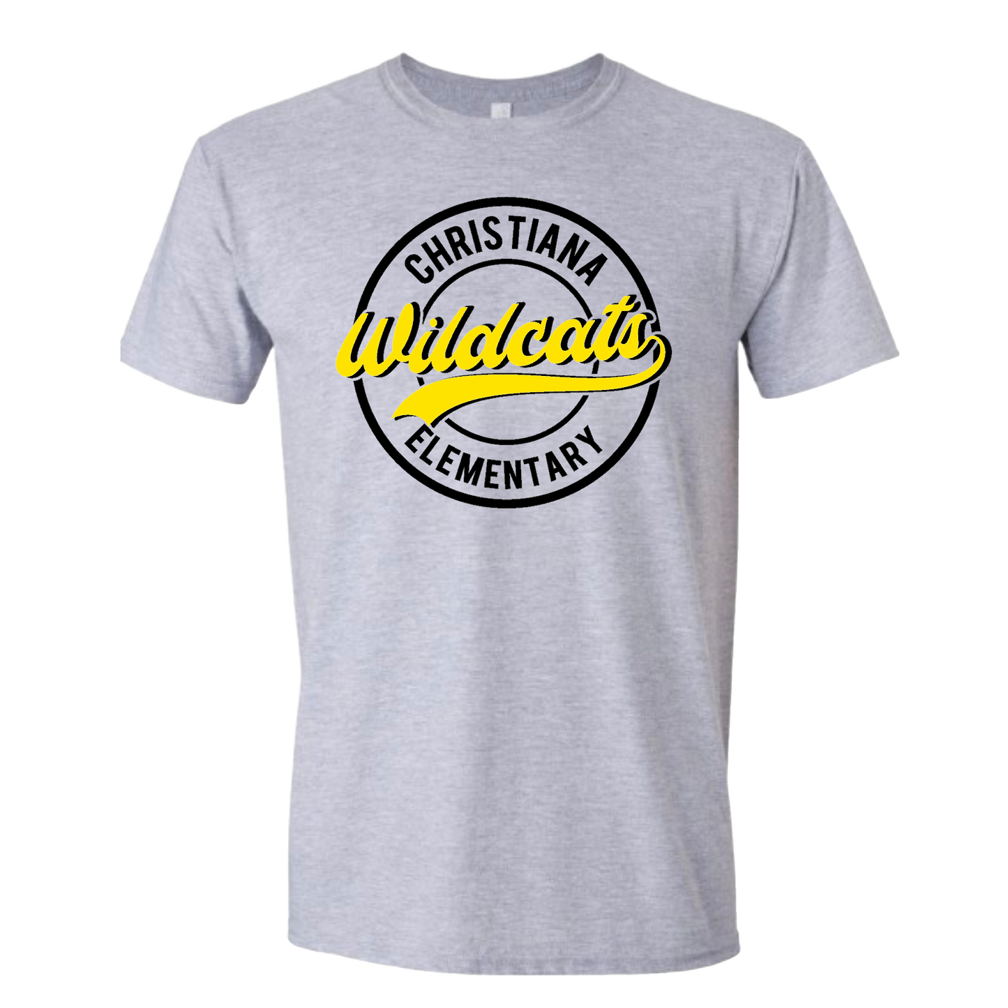 Christiana Wildcats Circle Tshirt