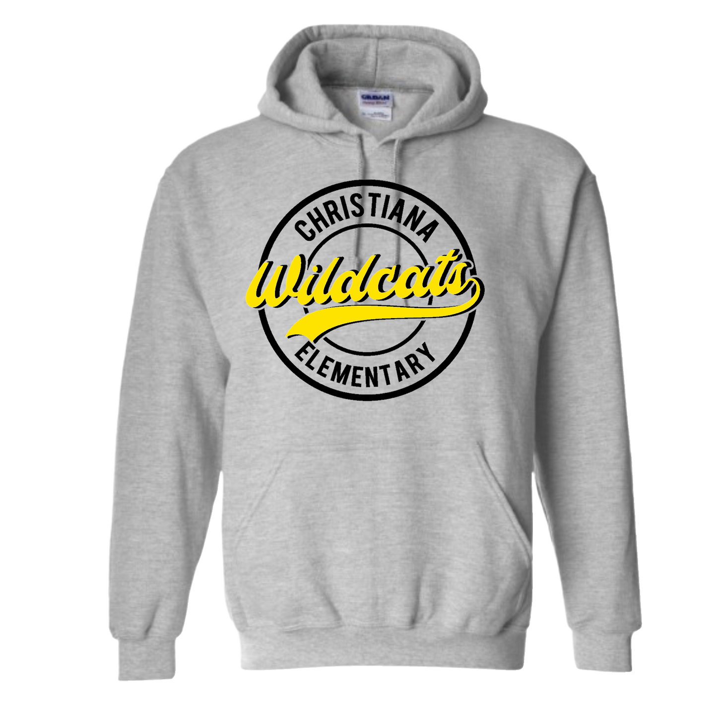 Christiana Wildcats Circle Hoodie