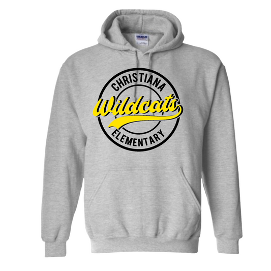 Christiana Wildcats Circle Hoodie