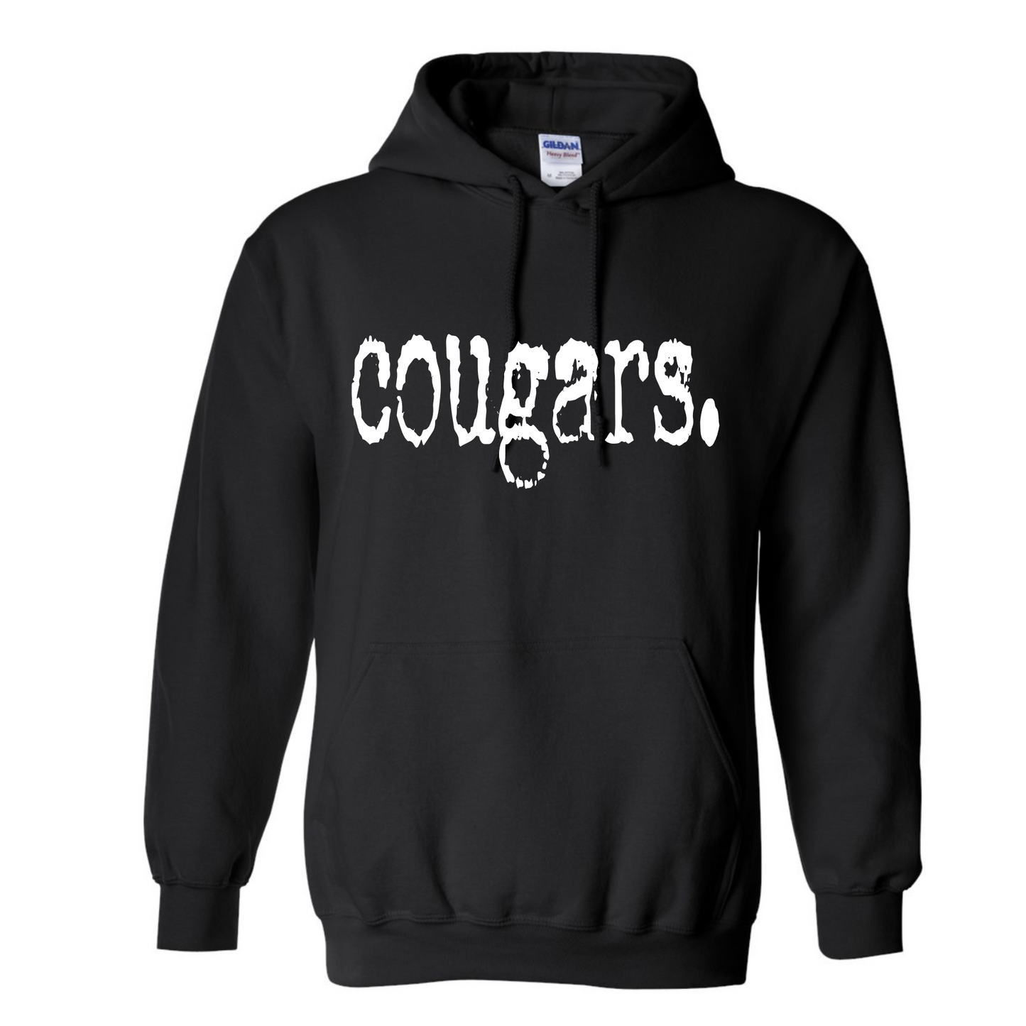 Cougars Typography Hoodie