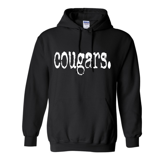 Cougars Typography Hoodie