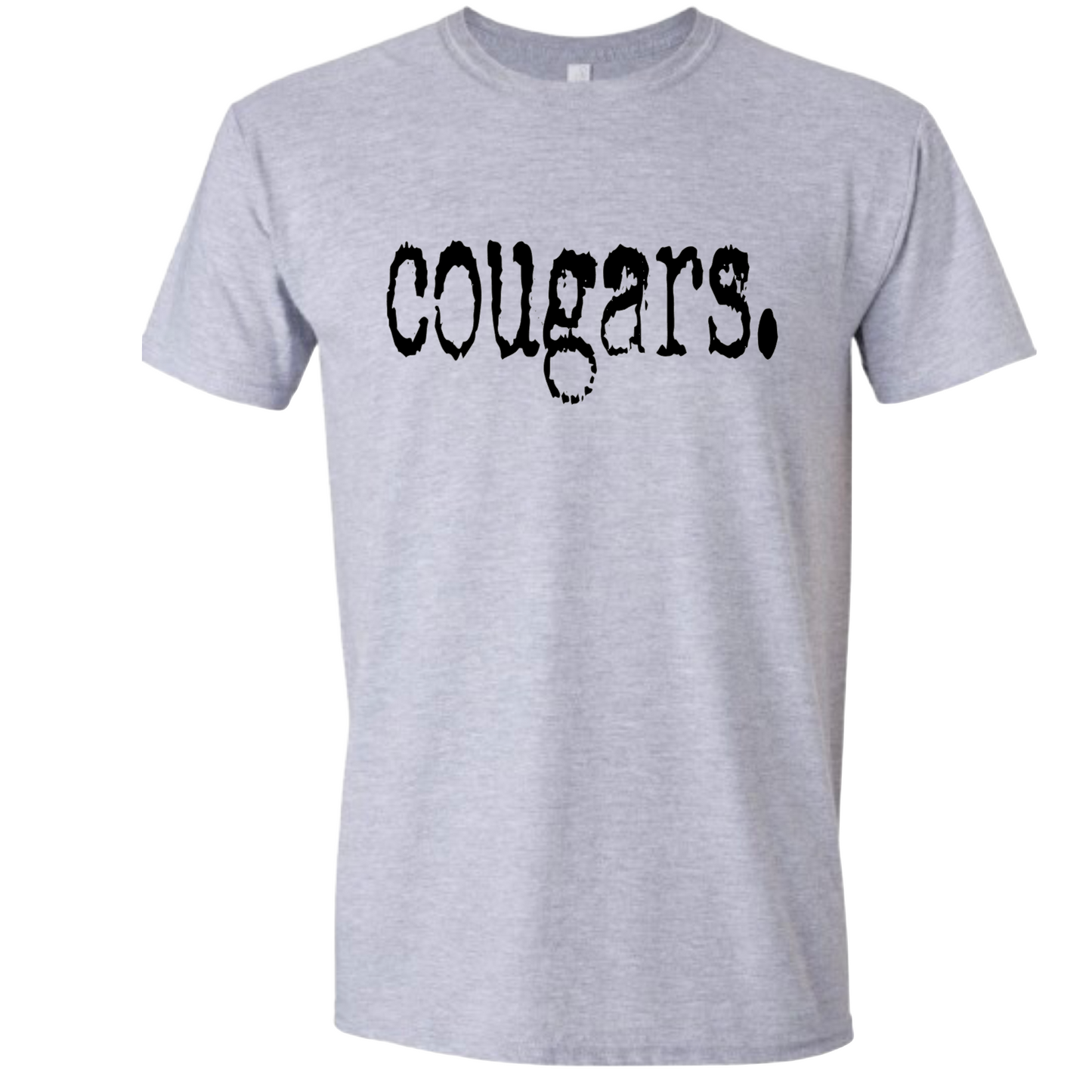 Cougars Typography Tshirt