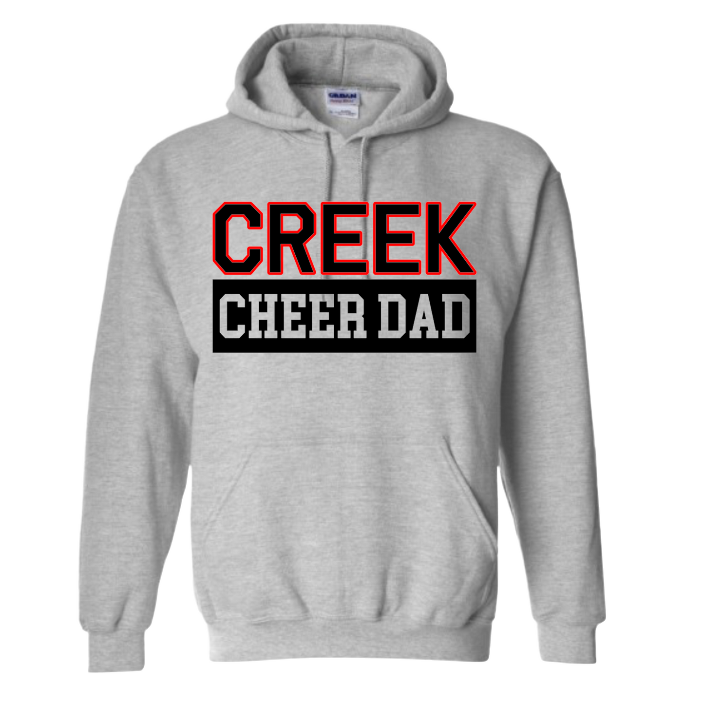 Creek Cheer Dad Hoodie