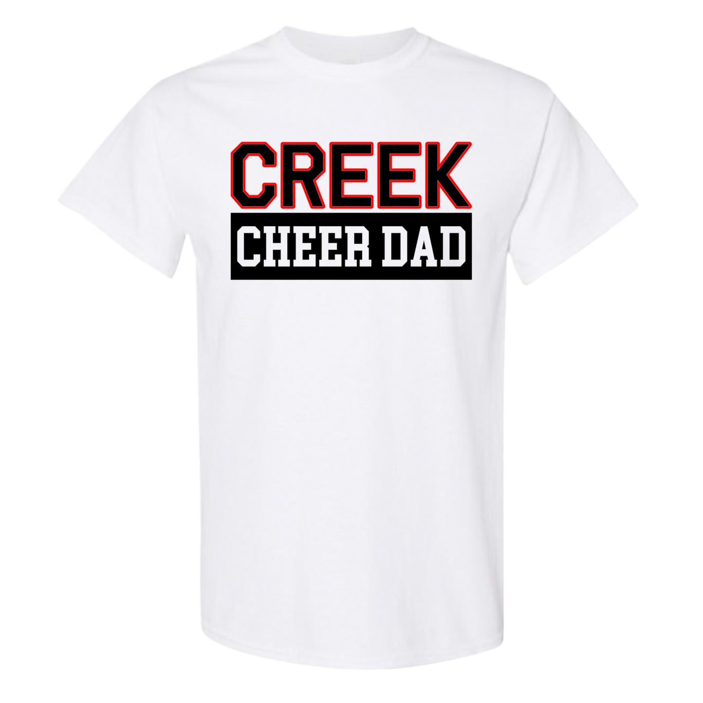 CREEK Cheer Dad Tshirt